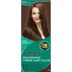 Vakola - Nourishing Creme Hair Color - Dark Brown